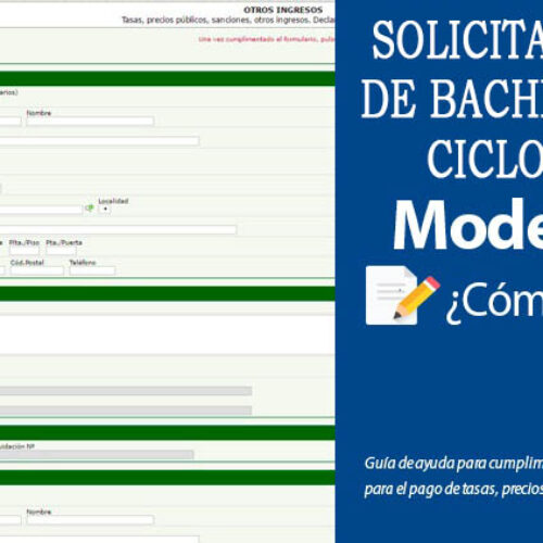 CÓMO SOLICITAR LOS TÍTULOS DE BACHILLERATO y/o CICLOS DE F.P.