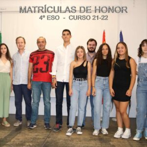 MATRÍCULAS DE HONOR 4º ESO 21-22