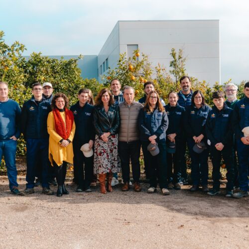 Entrega de la equipación laboral para nuestro alumnado de Producción Agroecológica