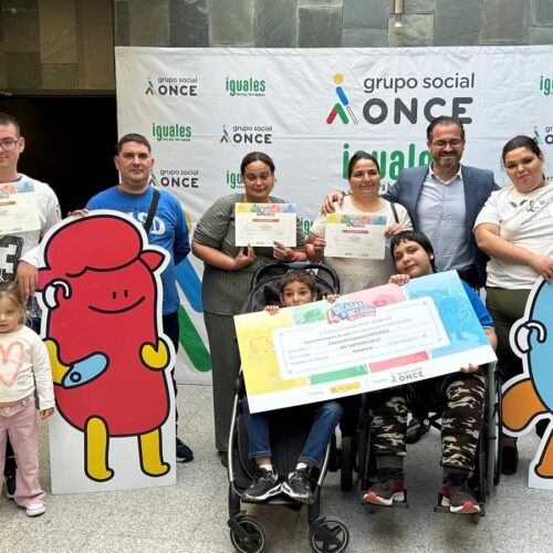 Nuestro alumnado de Educación Especial gana un concurso nacional de la ONCE.