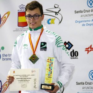 ABRAHAM CANO, CAMPEÓN NACIONAL DE KÁRATE