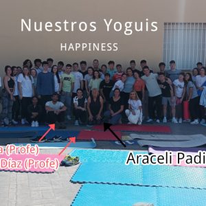 Masterclass de yoga, segundo de bachillerato
