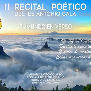 II RECITAL POÉTICO DEL IES ANTONIO GALA