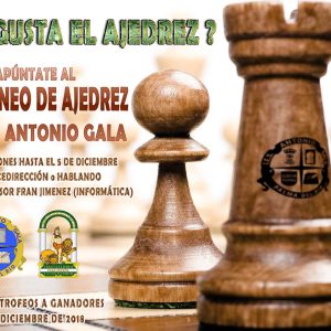 AJEDREZ – ENTREGA DE TROFEOS
