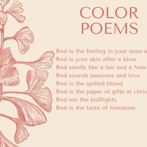 Poesía en las clases bilingües de 3º de E.S.O