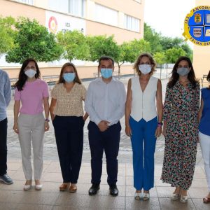 VISITA DE LA DELEGADA DE EDUCACIÓN