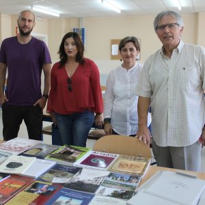 DONACIÓN DE LIBROS A NUESTRA BIBLIOTECA