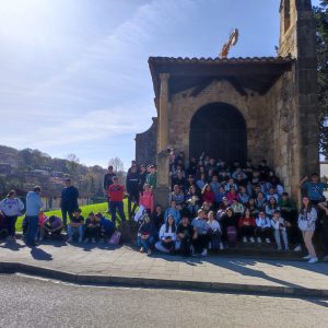 Primer día del viaje a Picos de Europa de 4°de ESO