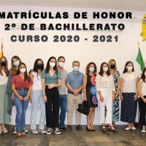 MATRÍCULAS DE 2º DE BACHILLERATO 20-21