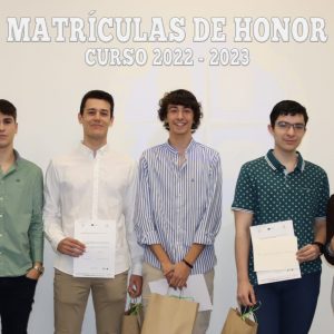 Matrículas de honor en bachillerato