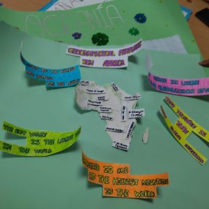 LOS CONTINENTES EN 1º ESO