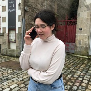 Entrevista radiofónica desde Francia